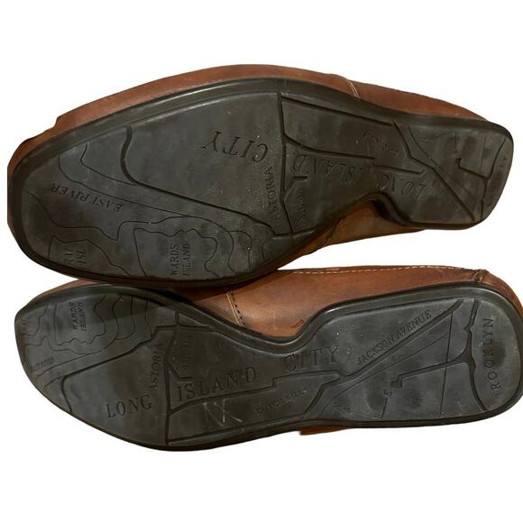 Steve Madden Mens Virage Loafer 10 Shoes Brown Leather chapmen Slip-On Horsebit - Picture 8 of 8